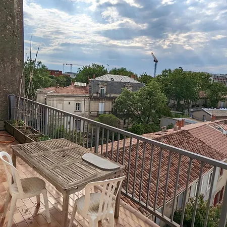 Ecrin Haussmannien, Avec Terrasse, Centre Accommodatie bij particulieren Montpellier